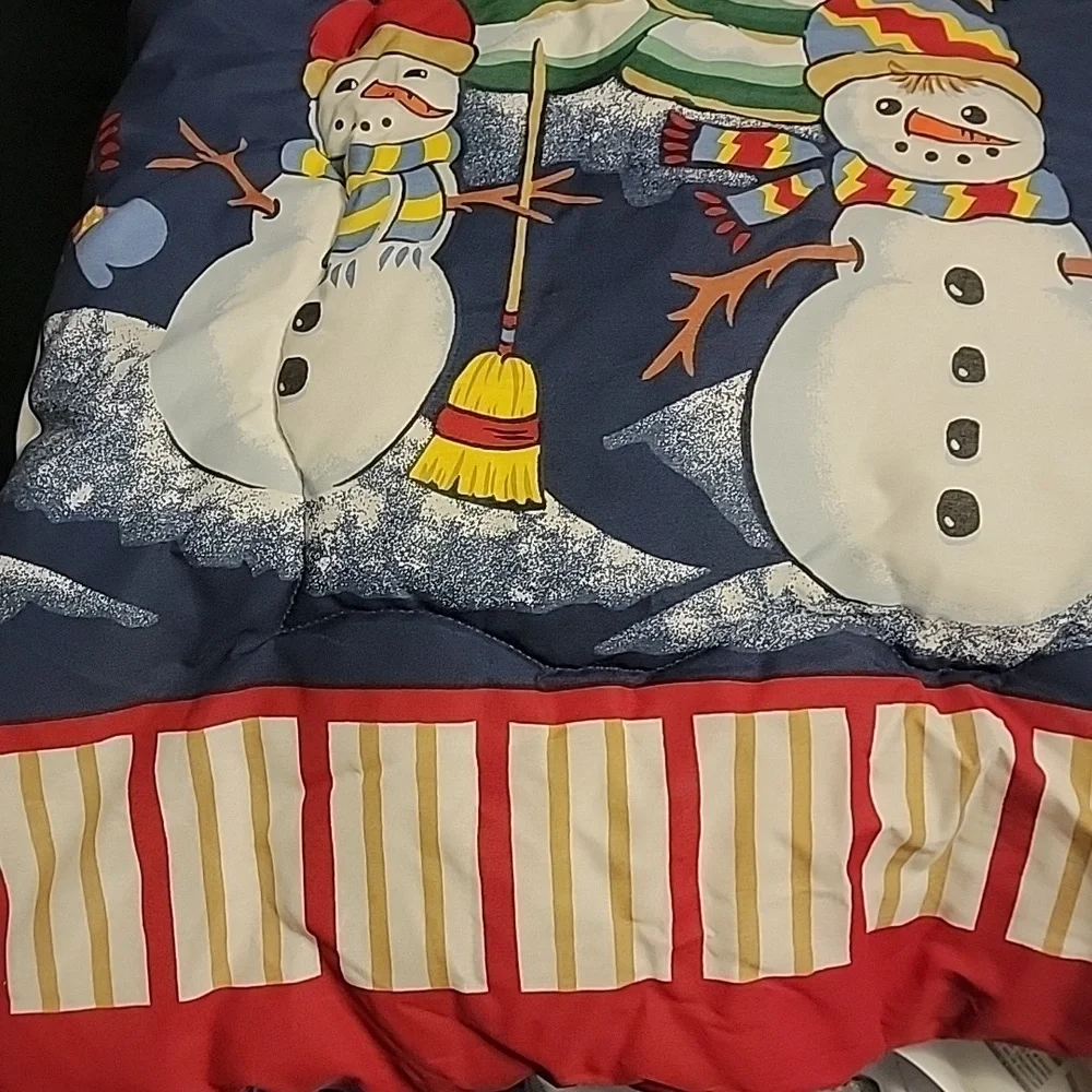 Snowman Twin Comforter from JCPenney. NWOT. 63×86 Inches.